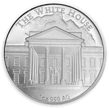 Donald J. Trump 47th President Silver Round BU