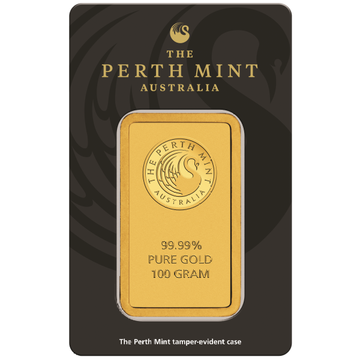 100 GRAM GOLD BAR PERTH