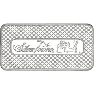 10 oz SilverTowne Prospector Silver Bar