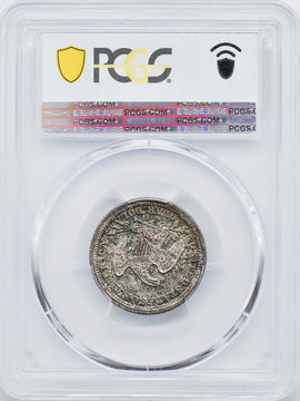 1850-O Liberty Seated Quarter PCGS MS64+