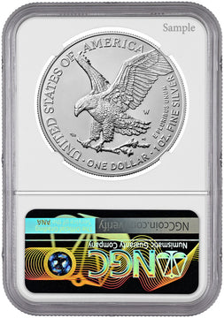 2023-W Burnished Silver Eagle Liberty First Strike PCGS MS70