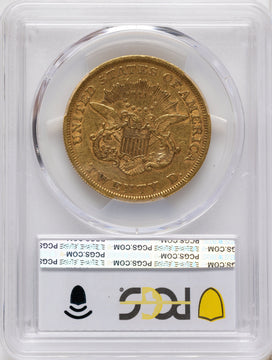 1852 $20 Liberty Double Eagle PCGS XF40 1852 $20 Liberty Double Eagle PCGS XF40