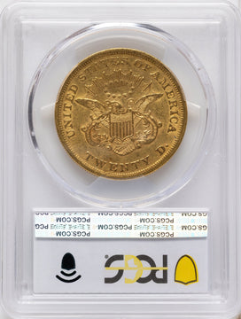 1853 $20 Liberty Double Eagle PCGS AU50 1853 $20 Liberty Double Eagle PCGS AU50