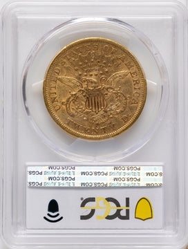 1867-S $20 Liberty Double Eagle PCGS XF45 1867-S $20 Liberty Double Eagle PCGS XF45