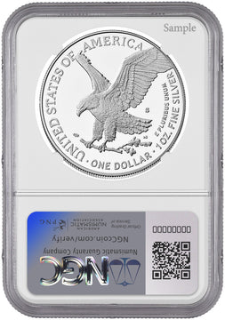 2025-S Silver Eagle First Day of Issue NGC PF70UCAM Gaudioso Signed