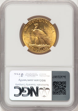1915 $10 Indian Eagle NGC MS63 (177369005)