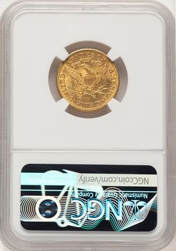 1893-O $5 Liberty Half Eagle NGC MS62