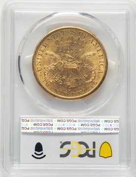 1884-S $20 Liberty Double Eagle PCGS MS62 1884-S $20 Liberty Double Eagle PCGS MS62