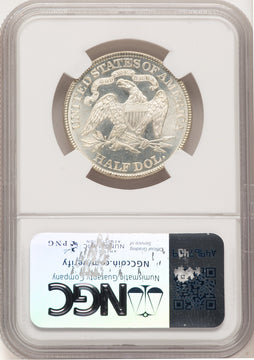 1882 50C Seated Half Dollar NGC MS66