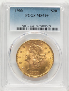 1900 $20 Liberty Double Eagle PCGS MS64+ 1900 $20 Liberty Double Eagle PCGS MS64+