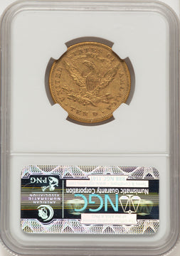 1877-S $10 Liberty Eagle NGC AU55 1877-S $10 Liberty Eagle NGC AU55