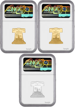 2026-P Freedom Ringing Liberty Bell 3-Coin Set FDI NGC PF69 Congress
