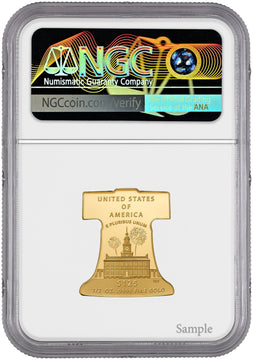 2026-P Freedom Ringing Liberty Bell 1/2 oz Gold Coin NGC PF70 Congress 250