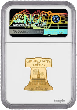 2026-P Freedom Ringing Liberty Bell 1 oz Gold Coin NGC PR70 Hancock 250