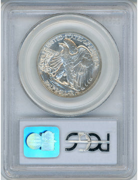 1928-S 50 Walking Liberty Half Dollar PCGS AU58