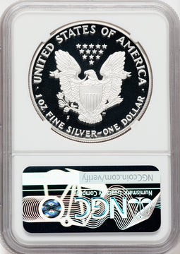 1988-S American Silver Eagle NGC PF70 Ultra Cameo Ron Harrigal Signed