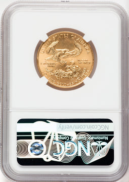 1997 $25 American Gold Eagle NGC MS69 Ron Harrigal Signed