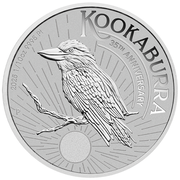2025 1/10 OZ PLATINUM KOOKABURRA