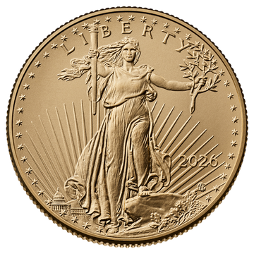 2026 1/2 oz American Gold Eagle Gold Coin Brilliant Uncirculated