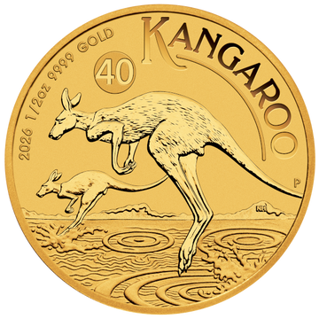 2026 1/2 OZ AUSTRALIAN GOLD KANGAROO