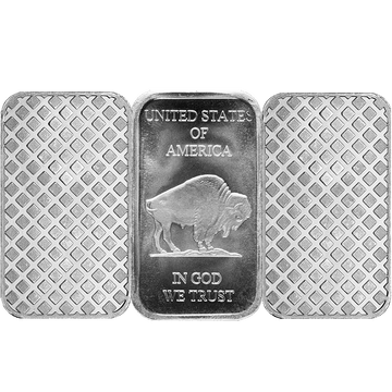 1 oz Silver Bar (Random)