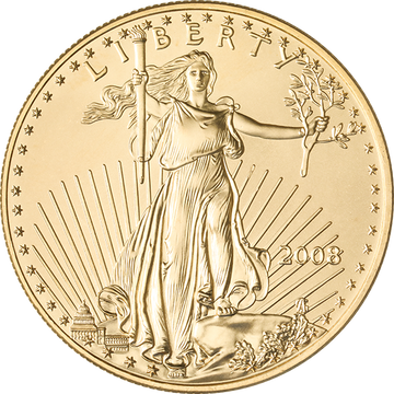 1 oz American Gold Eagle BU (Random Year)