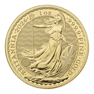 2026 1 oz Great Britian Gold Britannia BU
