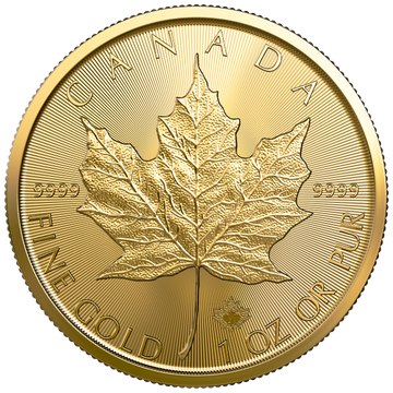 2023 1 oz Canadian Gold Maple Leaf Coin BU
