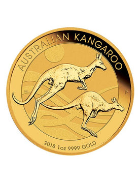 2018 1 oz Australian Gold Kangaroo Coin