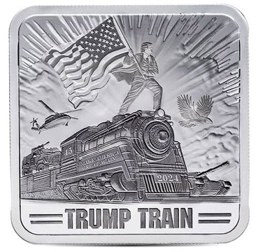 2024 1 oz. Trump Train Silver Bar