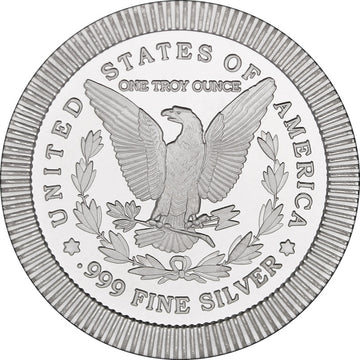 1 oz SilverTowne Morgan Stackable Silver Round