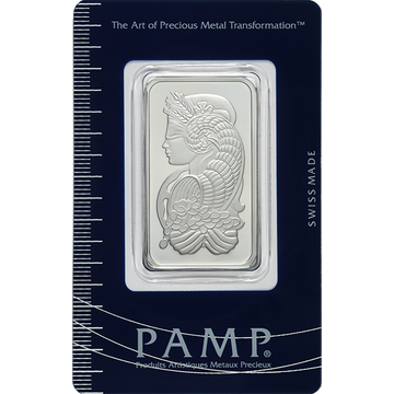 1 OZ PLATINUM BAR PAMP