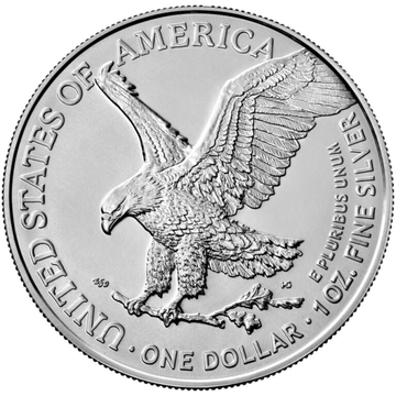 2021 1 oz Type 2 American Silver Eagle Coin