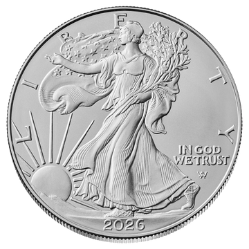 2026 1 oz American Silver Eagle Coin BU