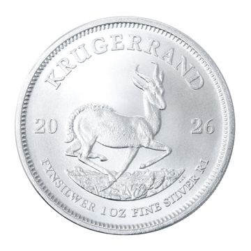 2026 1 OZ SOUTH AFRICAN SILVER KRUGERRAND