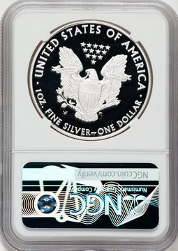 2011-W American Silver Eagle NGC PF70 Ultra Cameo Ron Harrigal Signed