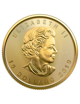 2019 1/4 oz Canadian Gold Maple Leaf Coin