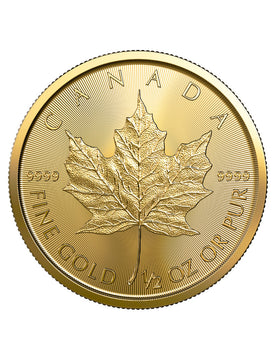 2019 1/2 oz Canadian Gold Maple Leaf Coin