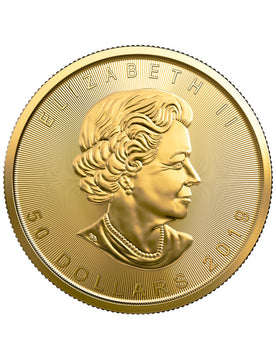 1 oz Canadian Gold Maple Leaf Coin