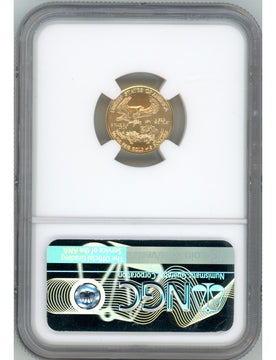 2019 $5 Tenth Ounce Gold Eagle NGC MS70 Don Everhart Signed