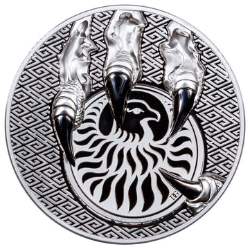 10 oz Majestic Eagle Incuse Ultra High Relief Silver Round
