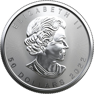 2022 1 oz Canadian Platinum Maple Leaf Coin BU