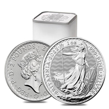 2022 Great Britain 1 oz Silver Britannia BU