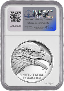 2022-P Proof American Liberty Silver Medal NGC PF70 Ultra Cameo Harrigal