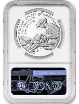 2022 National Purple Heart Hall of Honor Silver Dollar Proof ER NGC PF70