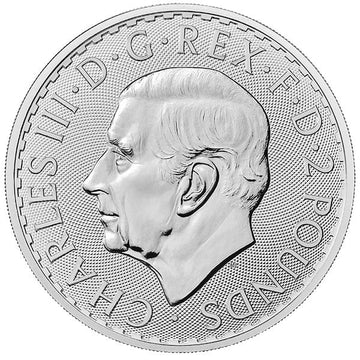 2023 1 oz King Charles III Silver Britannia BU