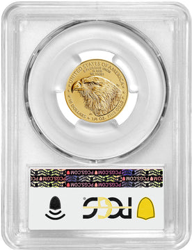 2023 $10 Quarter Ounce Gold Eagle First Day of Issue PCGS MS70