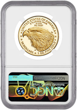 2023-W $50 Gold Eagle FDI NGC PF70 Ultra Cameo