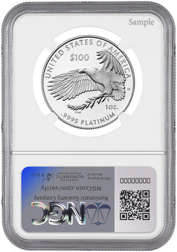 2024-W $100 One-Ounce Platinum Eagle Right to Assemble FDI NGC PF70