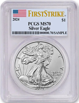 2024 Silver Eagle First Strike PCGS MS70
